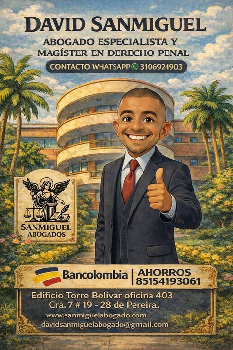 Tarjeta profesional Oscar David Sanmiguel